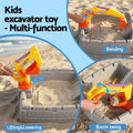 Keezi 2-in-1 Kids Sandpit Water Table Excavator Digger Sensory Toys