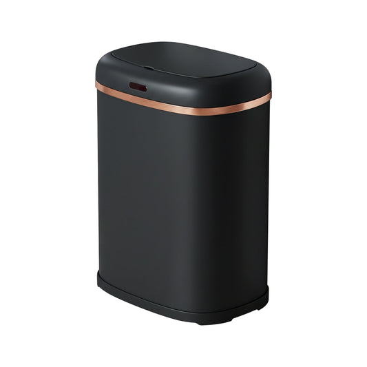 Devanti 38L Motion Sensor Automatic Rubbish Bin Black