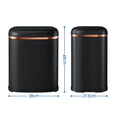 Devanti 38L Motion Sensor Automatic Rubbish Bin Black