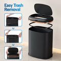 Devanti 38L Motion Sensor Automatic Rubbish Bin Black