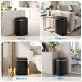 Devanti 38L Motion Sensor Automatic Rubbish Bin Black
