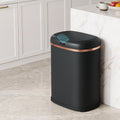 Devanti 38L Motion Sensor Automatic Rubbish Bin Black