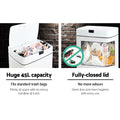 Devanti 45L Motion Sensor Automatic Rubbish Bin White