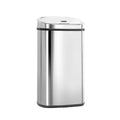 Devanti 50L Motion Sensor Automatic Rubbish Bin Silver