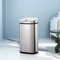 Devanti 50L Motion Sensor Automatic Rubbish Bin Silver