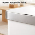 Devanti 50L Motion Sensor Trash Bin Automatic Kitchen Waste Dustbin White