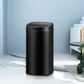 Devanti 58L Motion Sensor Rubbish Bin Automatic Black
