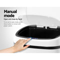 Devanti 58L Motion Sensor Automatic Rubbish Bin White
