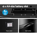 Devanti 68L Motion Sensor Rubbish Bin Automatic Black
