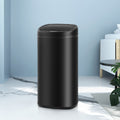 Devanti 68L Motion Sensor Rubbish Bin Automatic Black