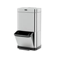 Devanti 70L Motion Sensor Automatic Bin Silver Pedal