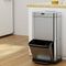 Devanti 70L Motion Sensor Automatic Bin Silver Pedal