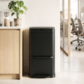 Devanti 70L Motion Sensor Bin Pedal Bins Automatic Black