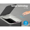 Devanti 9L Motion Sensor Automatic Rubbish Bin Black