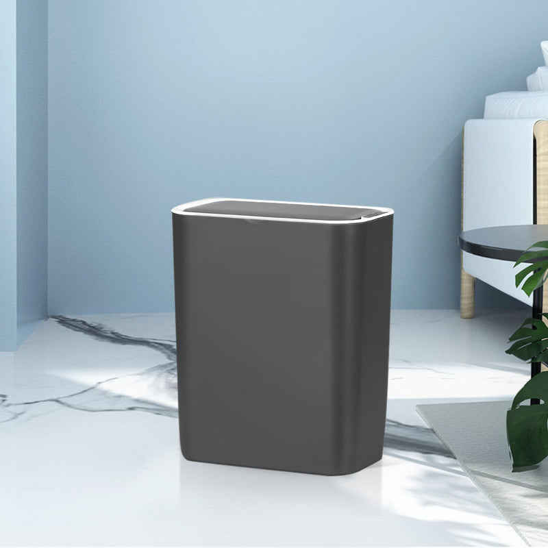 Devanti 9L Motion Sensor Automatic Rubbish Bin Black