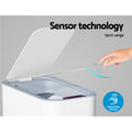 Devanti 9L Motion Sensor Automatic Rubbish Bin White