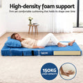 Artiss Convertible Folding Sofa Bed Armless Lounger Foam Floor