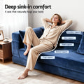 Artiss Folding Sofa Bed Pull Out Mattress Lounge Couch Chair