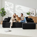 Artiss L-Shaped Sectional Sofa Bed Convertible Couch Deep Seat