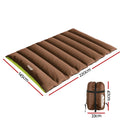 Weisshorn Double Sleeping Bag Thermal -5°C Brown Camping Hiking