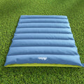 Weisshorn Sleeping Bag Double Grey -5°C Thermal Camping Hiking