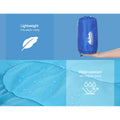 Weisshorn Kids Sleeping Bag 172cm Thermal Blue Camping Hiking