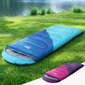 Weisshorn Sleeping Bag Set 2 Kids Single 172cm Thermal Camping