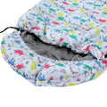 Weisshorn Kids Sleeping Bag 180cm Thermal White Single Camping