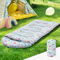 Weisshorn Kids Sleeping Bag 180cm Thermal White Single Camping