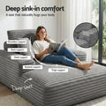 Artiss Sofa Bed Lounge Chair Recliner Couch Reading Armchair Sleeper