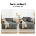 Artiss Sofa Bed Lounge Chair Recliner Couch Reading Armchair Sleeper