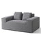 Artiss 2 Seater Sofa Bed Corduroy Loveseat Couch No Assembly