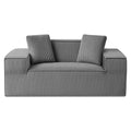 Artiss 2 Seater Sofa Bed Corduroy Loveseat Couch No Assembly