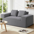 Artiss 2 Seater Sofa Bed Corduroy Loveseat Couch No Assembly