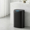 Devanti 50L Automatic Sensor Bin Motion Rubbish Black