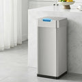 Devanti 50L Motion Sensor Rubbish Bin Automatic Trash Can Silver