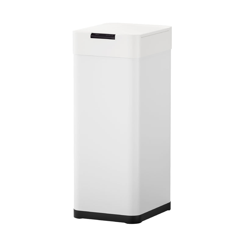 Devanti 50L Motion Sensor Automatic Rubbish Bin White Trash Can