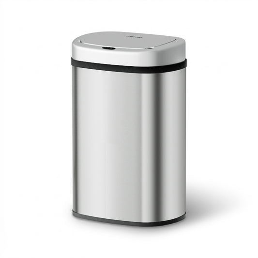 Devanti 50L Sensor Rubbish Bin Automatic Motion Silver