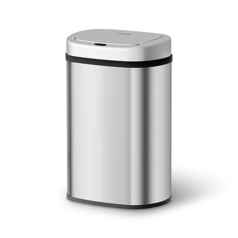 Devanti 50L Sensor Rubbish Bin Automatic Motion Silver