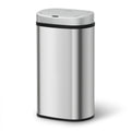 Devanti 60L Automatic Sensor Motion Rubbish Bin Silver