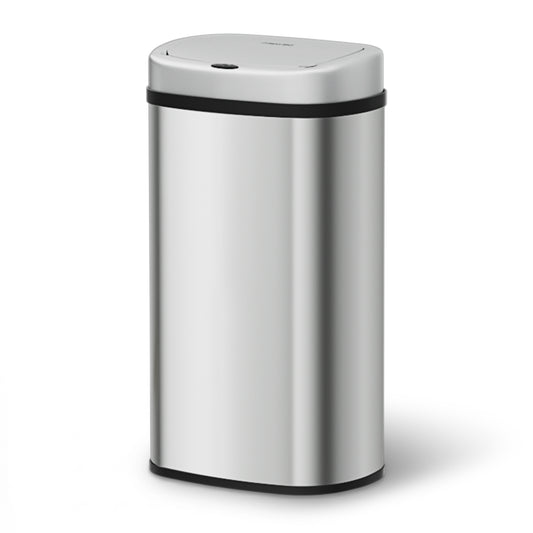 Devanti 60L Automatic Sensor Motion Rubbish Bin Silver