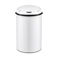 Devanti 30L Sensor Bin Automatic Touchless Trash Can Garbage Rubbish White