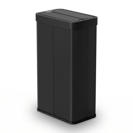 Devanti 70L Automatic Sensor Rubbish Bin Black Touchless Kitchen