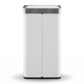 Devanti 70L Automatic Sensor Rubbish Bin Touchless White Kitchen Garbage