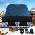 Weisshorn Double Sleeping Bag -10°C Thermal Camping Hiking Blue