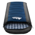 Weisshorn Sleeping Bag Single -20°C Thermal Blue Camping Hiking