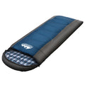 Weisshorn Sleeping Bag Single -20°C Thermal Blue Camping Hiking