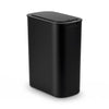 Devanti Automatic Trash Bin with Lid 21L Motion Sensor Kitchen Bin Touchless Garbage Can Modern Black Plastic Slim Rubbish Bin with Liner Holder for Kitchen, Home, Office