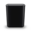 Devanti Automatic Trash Bin with Lid 21L Motion Sensor Kitchen Bin Touchless Garbage Can Modern Black Plastic Slim Rubbish Bin with Liner Holder for Kitchen, Home, Office