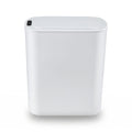 Devanti Automatic Trash Bin with Lid 21L Motion Sensor Kitchen Bin Touchless Garbage Can Plastic Slim Rubbish Bin with Liner Holder for Kitchen, Home, Office, White